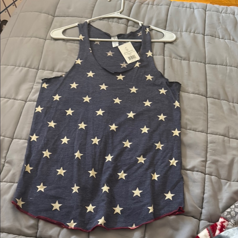 Alternative Apparel Star Patterned Tank Top